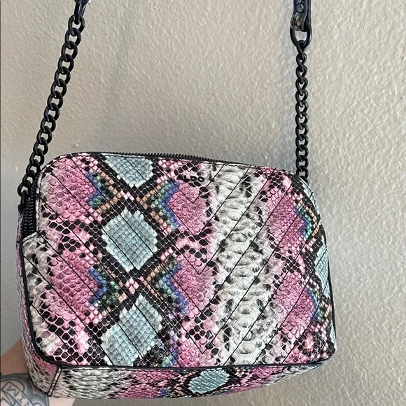 💗 NEW! Aldo Snake Print Crossbody Bag - Picture 8 of 10